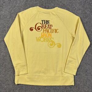 Patagonia Sweatshirt Kids XL Lightweight Crew Yellow Great Pacific Iron Works